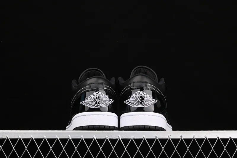 All categories Air Jordan Jordan series basketball shoes Air Jordan 1 Low Air Jordan 1 Low ASW AJ1 Joe 1 low-top All-star patent leather black low-top basketball shoes DD1650-001